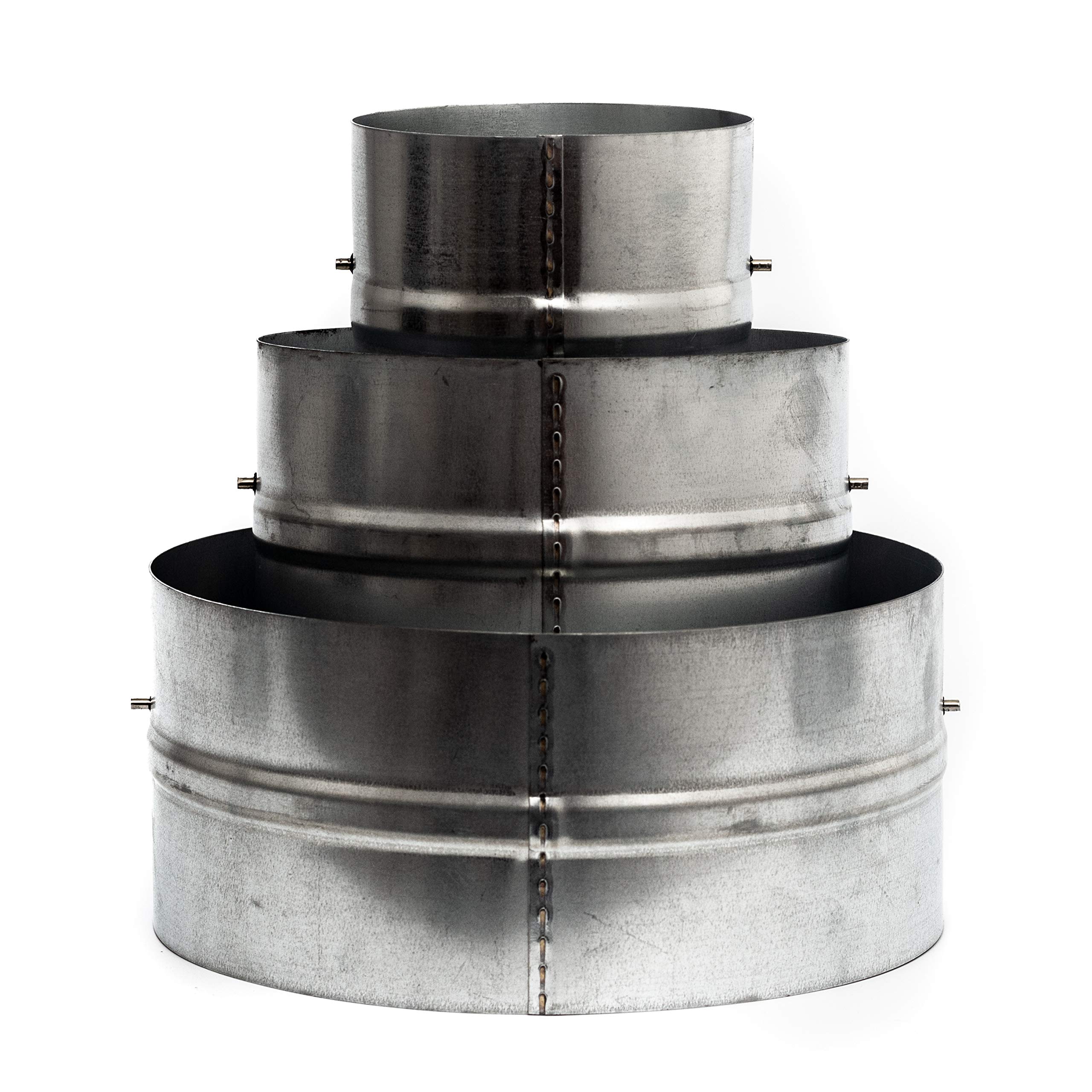 Vent Systems 6" Inch Backdraft Damper – Galvanized Steel Inline Duct Shutter with Heavy-Duty Spring-Loaded Flap and Rubber Seal – One-Way Airflow Blocker for Heating, Cooling and Exhaust Systems - Image 6